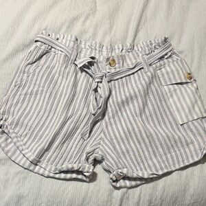 Free People One Harriet striped shorts